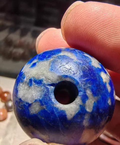 古玩玉器玉石帽頂真品鑒賞圖