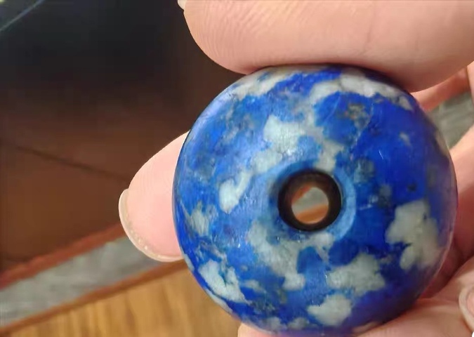 古玩玉器玉石帽頂真品鑒賞圖