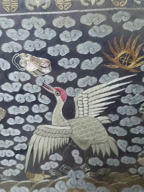 古玩雜項一品文官補真品鑒賞圖
