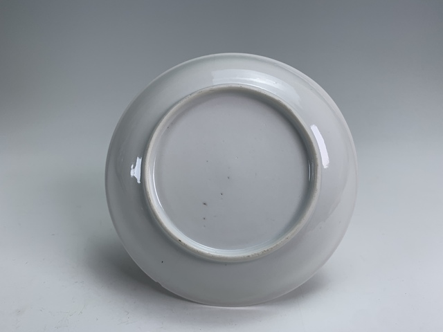 古玩陶瓷清乾隆·粉彩花卉紋碟拍賣，當前價格99元