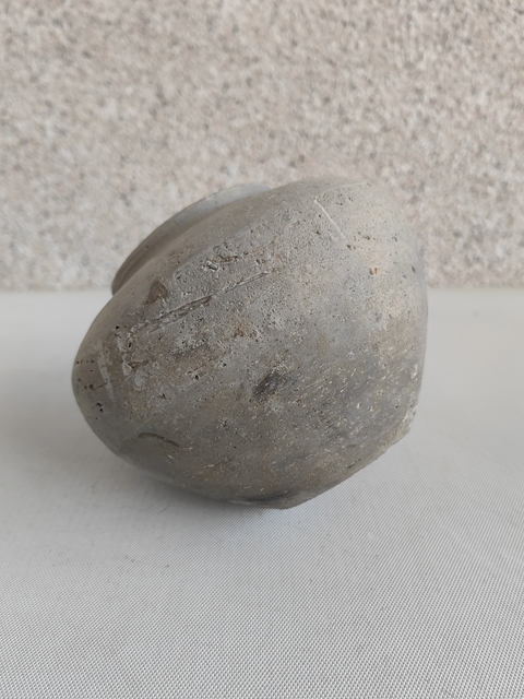 古玩陶瓷灰陶罐拍賣，當前價格450元