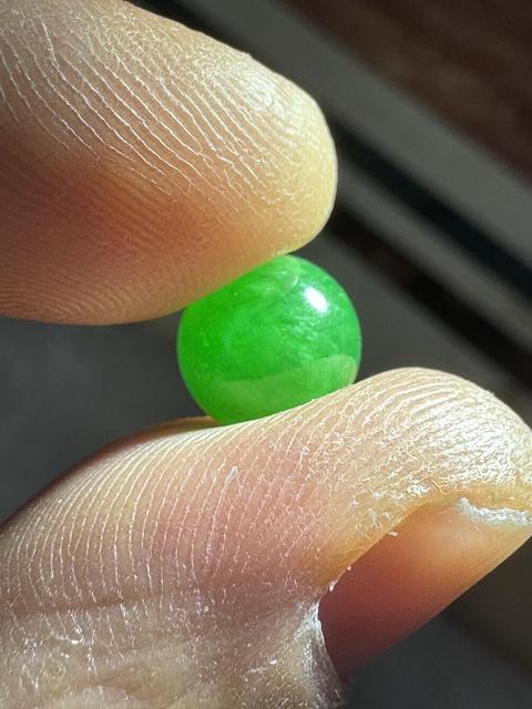古玩玉器翡翠珠子真品鑒賞圖