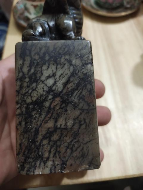 古玩雜項(xiàng)壽山火煨石印章真品鑒賞圖