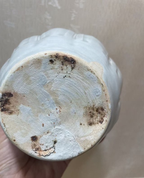 古玩陶瓷湖田窯瓜棱壺真品鑒賞圖