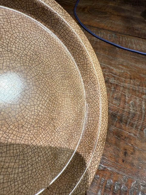 古玩陶瓷清晚期漳州窯淺盤真品鑒賞圖