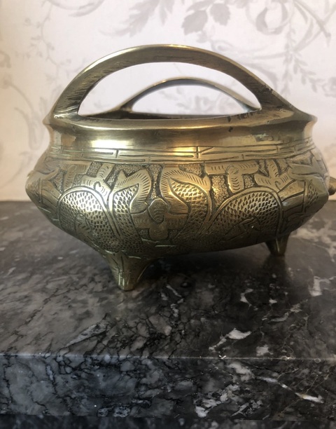 古玩銅器爐子真品鑒賞圖