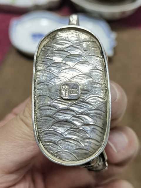 古玩雜項晚清民國時期出口銀器真品鑒賞圖