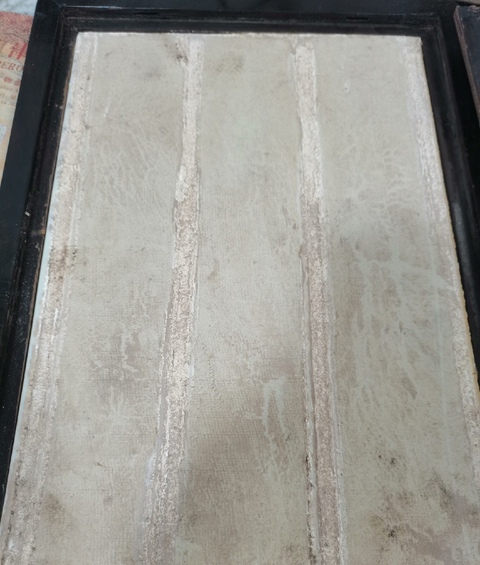 古玩陶瓷粉彩瓷板真品鑒賞圖