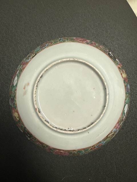 古玩陶瓷廣彩人物故事紋盤真品鑒賞圖