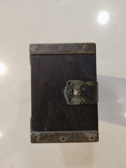 古玩雜項(xiàng)文房收納盒真品鑒賞圖