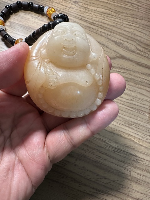 古玩玉器彌勒真品鑒賞圖