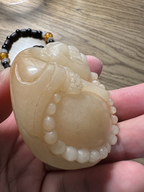古玩玉器彌勒真品鑒賞圖
