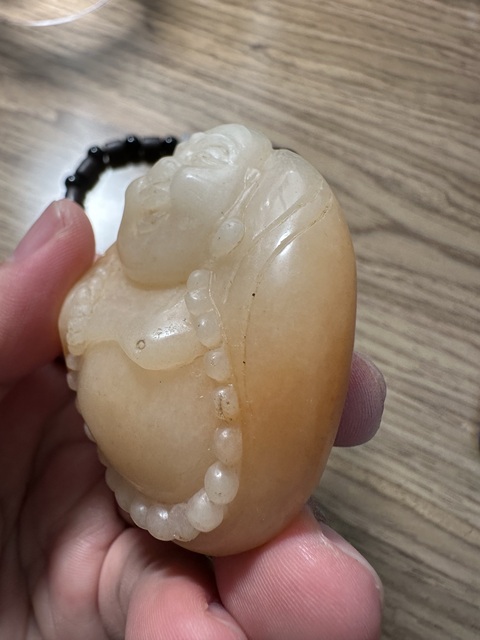 古玩玉器彌勒真品鑒賞圖