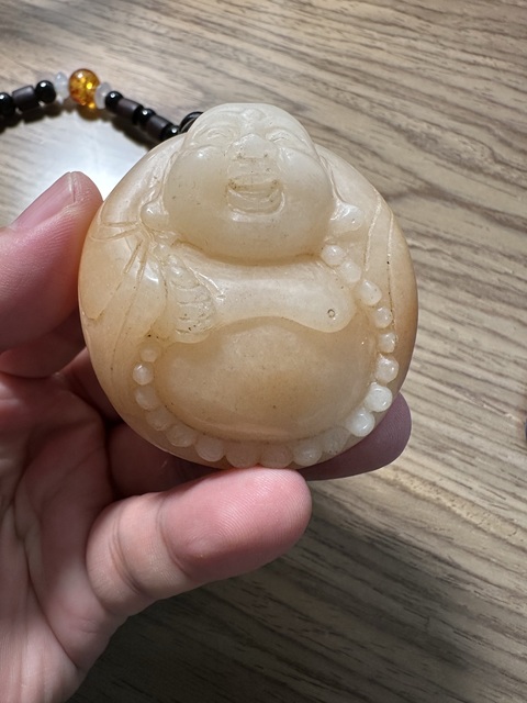 古玩玉器彌勒真品鑒賞圖