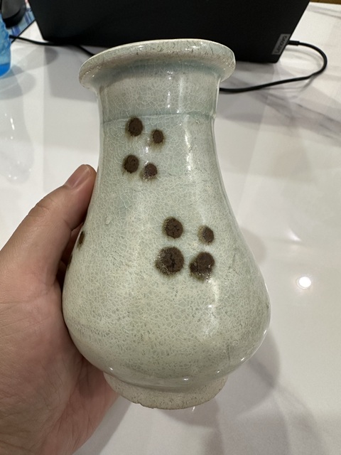 古玩陶瓷影青筯瓶真品鑒賞圖