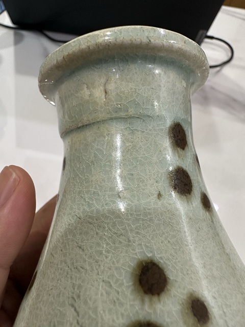 古玩陶瓷影青筯瓶真品鑒賞圖