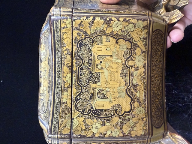 古玩雜項漆匣真品鑒賞圖