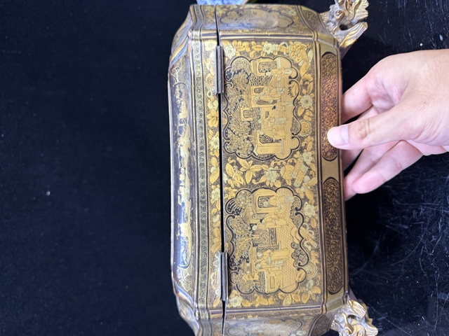 古玩雜項漆匣真品鑒賞圖