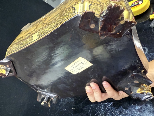 古玩雜項漆匣真品鑒賞圖