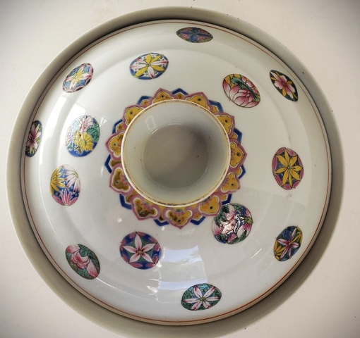 古玩陶瓷粉彩一品鍋真品鑒賞圖