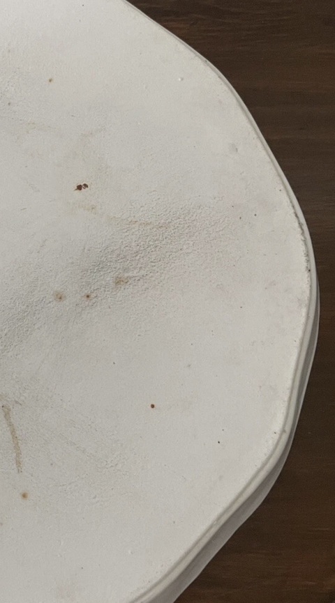 古玩陶瓷粉彩茶盤真品鑒賞圖