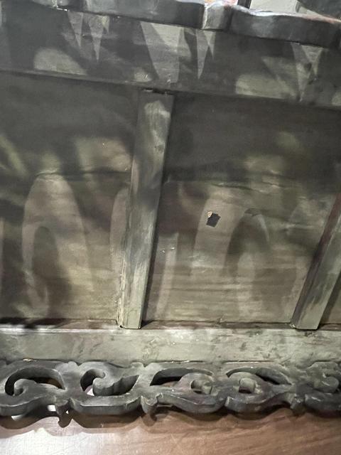 古玩雜項炕桌真品鑒賞圖
