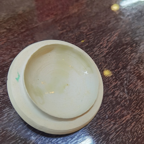 古玩陶瓷定窯白瓷蓋罐真品鑒賞圖