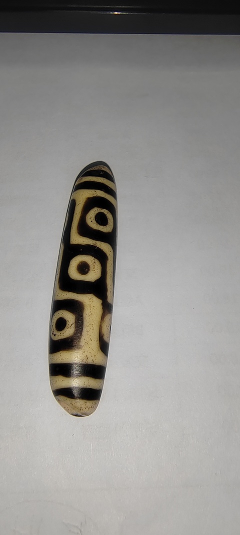 古玩玉器老料器天珠真品鑒賞圖
