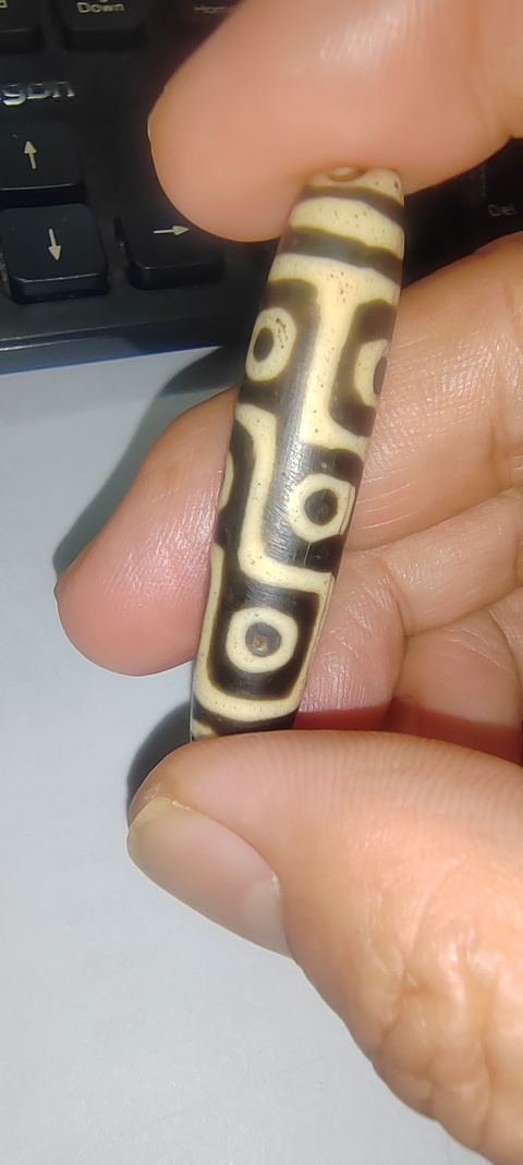 古玩玉器老料器天珠真品鑒賞圖