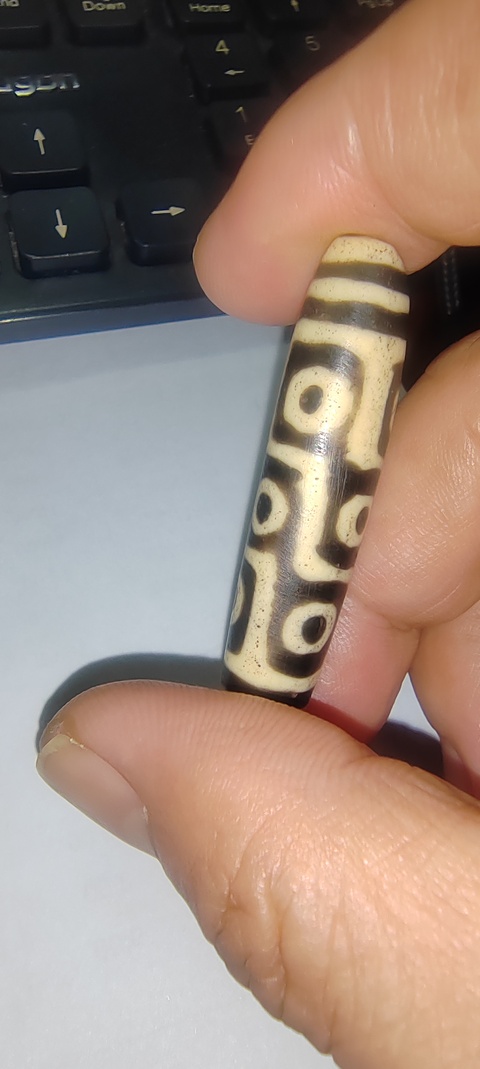 古玩玉器老料器天珠真品鑒賞圖