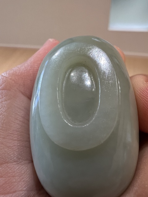 古玩玉器和田玉鼻煙壺真品鑒賞圖