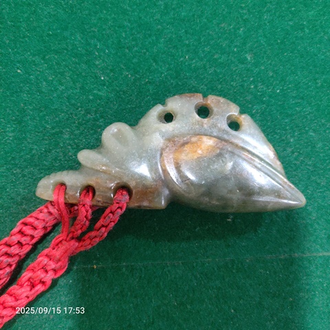 古玩玉器和田青玉玉鳥真品鑒賞圖