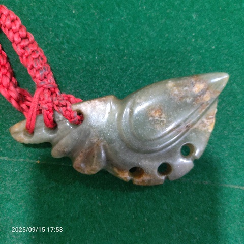 古玩玉器和田青玉玉鳥真品鑒賞圖