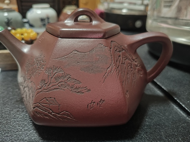 古玩雜項(xiàng)紫砂壺真品鑒賞圖