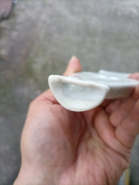 古玩陶瓷同治粉彩人物故事壁瓶拍賣，當前價格2000元