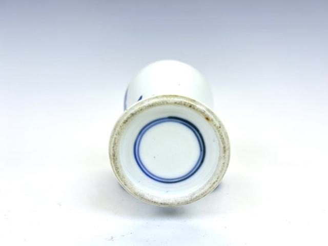 古玩陶瓷清光緒·青花人物故事觀音瓶拍賣，當前價格188元