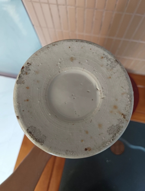 古玩陶瓷人物紋帽筒真品鑒賞圖
