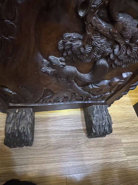 古玩雜項(xiàng)木雕擺件真品鑒賞圖