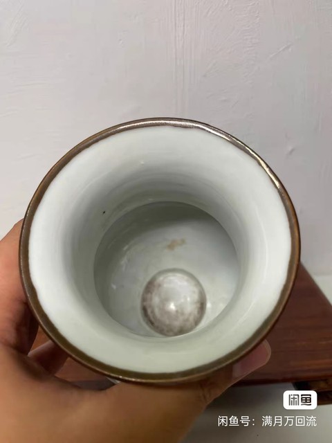 古玩陶瓷龍紋青花五彩罐真品鑒賞圖