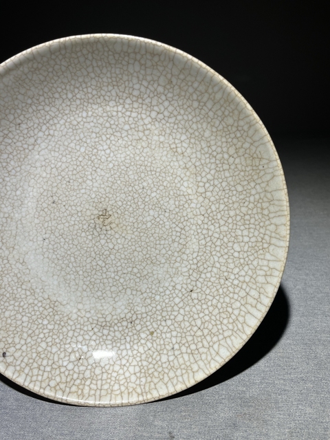 古玩陶瓷哥釉大盤拍賣，當前價格998元