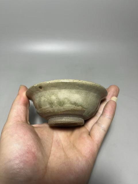 古玩陶瓷青釉洗真品鑒賞圖