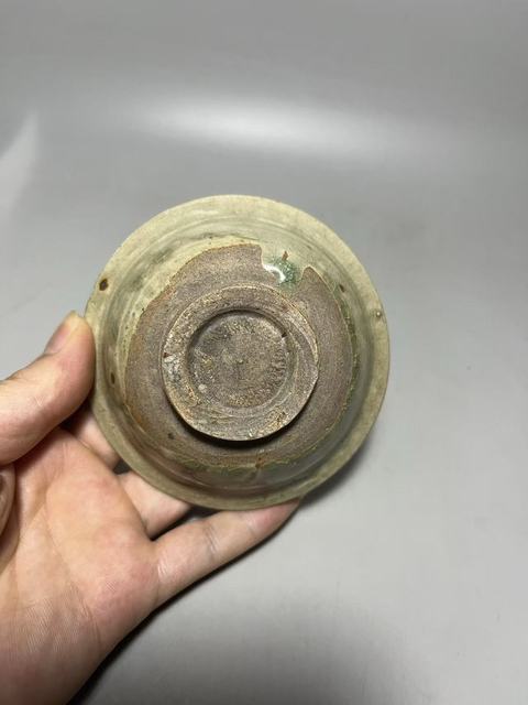 古玩陶瓷青釉洗真品鑒賞圖