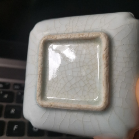 古玩陶瓷德化白釉盤真品鑒賞圖