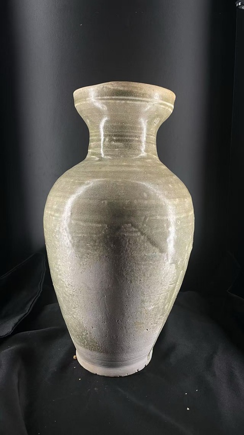 古玩陶瓷盤口青瓷瓶真品鑒賞圖