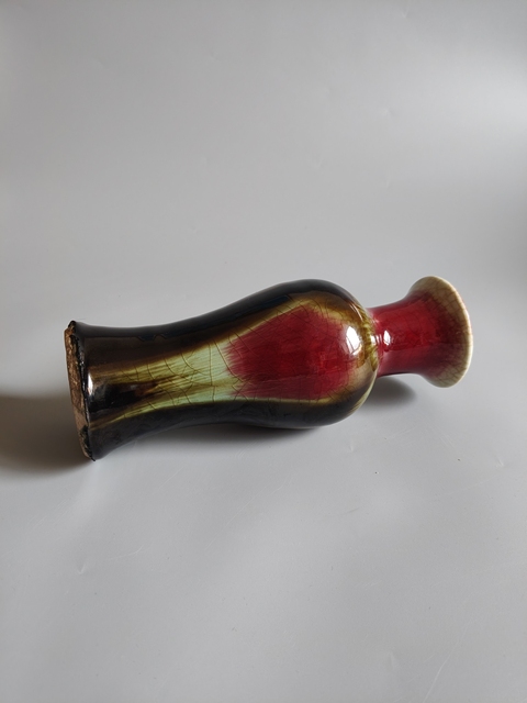 古玩陶瓷三陽開泰觀音瓶真品鑒賞圖