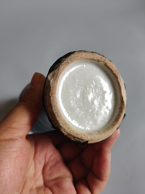 古玩陶瓷三陽開泰觀音瓶真品鑒賞圖