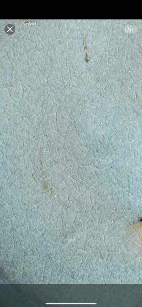 古玩陶瓷天藍釉折沿盤真品鑒賞圖