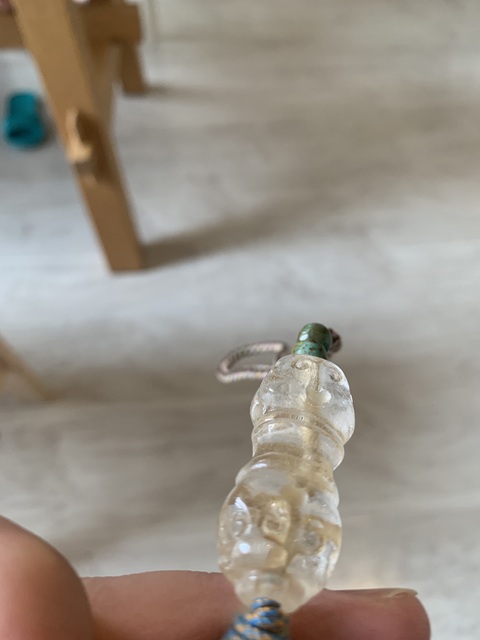 古玩玉器水晶珠子真品鑒賞圖