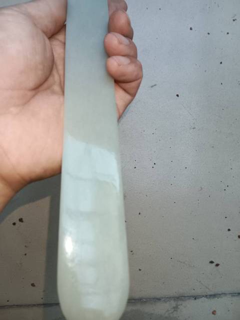 古玩玉器扁方真品鑒賞圖