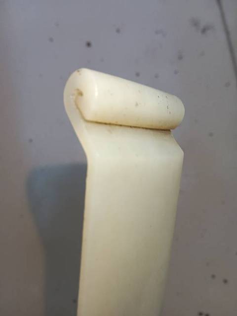 古玩玉器扁方真品鑒賞圖